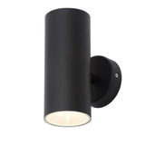 Forum Zinc Melo 2 x 5w LED Wall Light Black