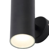 Forum Zinc Melo 2 x 5w LED Wall Light Black