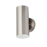 Forum Zinc Melo 2 x 5w LED Wall Light Stainless Steel