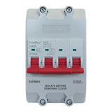 FuseBox E4PMSH 100A Four Pole Electricity Meter Isolator Switch