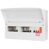 FuseBox F2006DXA 6 Way Dual RCD Consumer Unit with Surge Protection