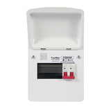 FuseBox F3004M 4 Way RCBO Main Switch Consumer Unit