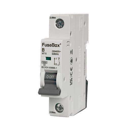 FuseBox MT10B401 Single Pole 40A 10kA B Curve MCB