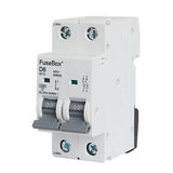 FuseBox MT10D062 Double Pole 6A 10kA D Curve MCB