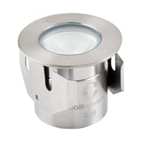 Collingwood GL016RSS30F LED Ground Light Round Stainless Steel Finish Flood Warm White 3000K