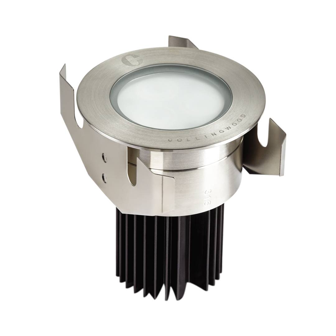 Collingwood GL090RGBW LED Ground Light Stainless Steel Finish RGBW