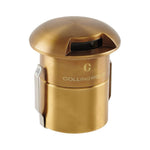 Collingwood GL100AB2W40 LED Domed Ground Light 2 Way Antique Brass Finish Neutral White 4000K