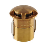 Collingwood GL100AB2W30 LED Domed Ground Light 2 Way Antique Brass Finish Warm White 3000K