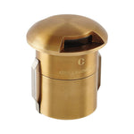 Collingwood GL100AB2O27 LED Domed Ground Light 2 Way Opposite Antique Brass Finish Warm White 2700K