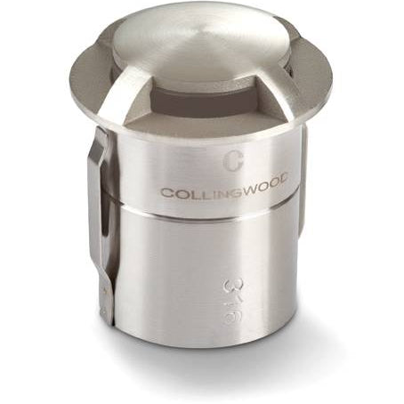 Collingwood GL100SS4W30 LED Domed Ground Light 4 Way Stainless Steel Finish Warm White 3000K