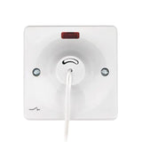 Hager Sollysta WMCS50N 2 Pole Ceiling Switch with LED Indicator