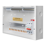 Hager Design Evo VME113SPD 13 Way Main Switch Consumer Unit + Surge Protection