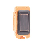 Hamilton FLDP-EB Etrium Bronze 20A Double Pole Rocker Switch with Black Bezel