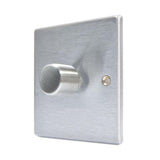 Hamilton 761X40 Satin Chrome single 400w 2 way dimmer