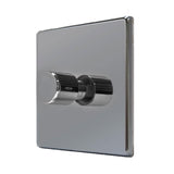 Hamilton 78C1X40 CFX Black Nickel single 400w 2 way dimmer