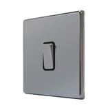 Hamilton 78CR31BK-B CFX Black Nickel 10A single intermediate light switch