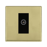 Hamilton 7G21DTVFB G2 Polished Brass non-isolated female TV socket