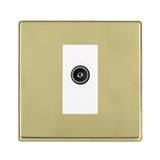 Hamilton 7G21DTVFW G2 Polished Brass non-isolated female TV socket