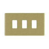 Hamilton 7G223GP G2 Satin Brass grid-fix face plate and grid