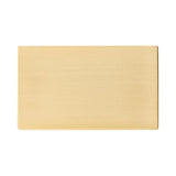 Hamilton 7G22BPD G2 Satin Brass double blank plate