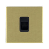 Hamilton 7G22TCMB G2 Satin Brass telephone master socket