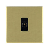 Hamilton 7G22TVB G2 Satin Brass non-isolated TV socket