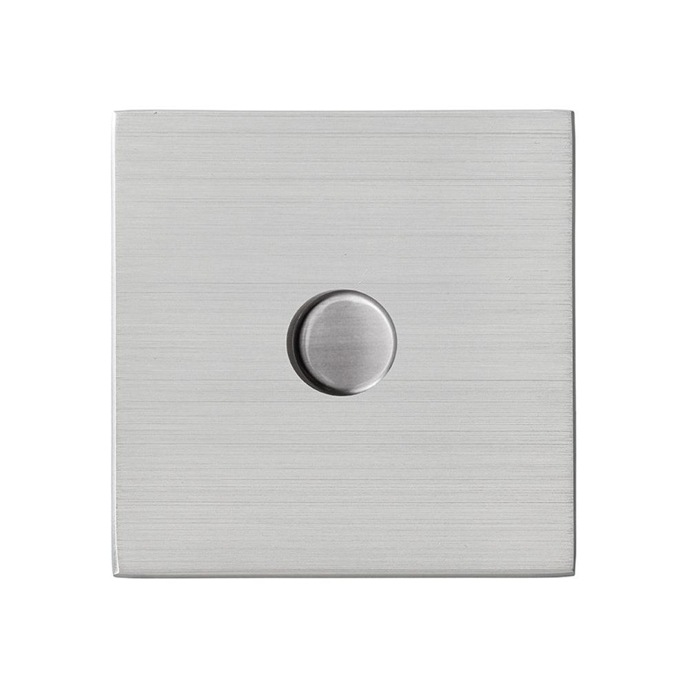 Hamilton Hartland G2 Satin Stainless 1 Gang 100w 2 Way LED Dimmer