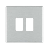 Hamilton 7G242GP G2 Satin Steel grid-fix face plate and grid