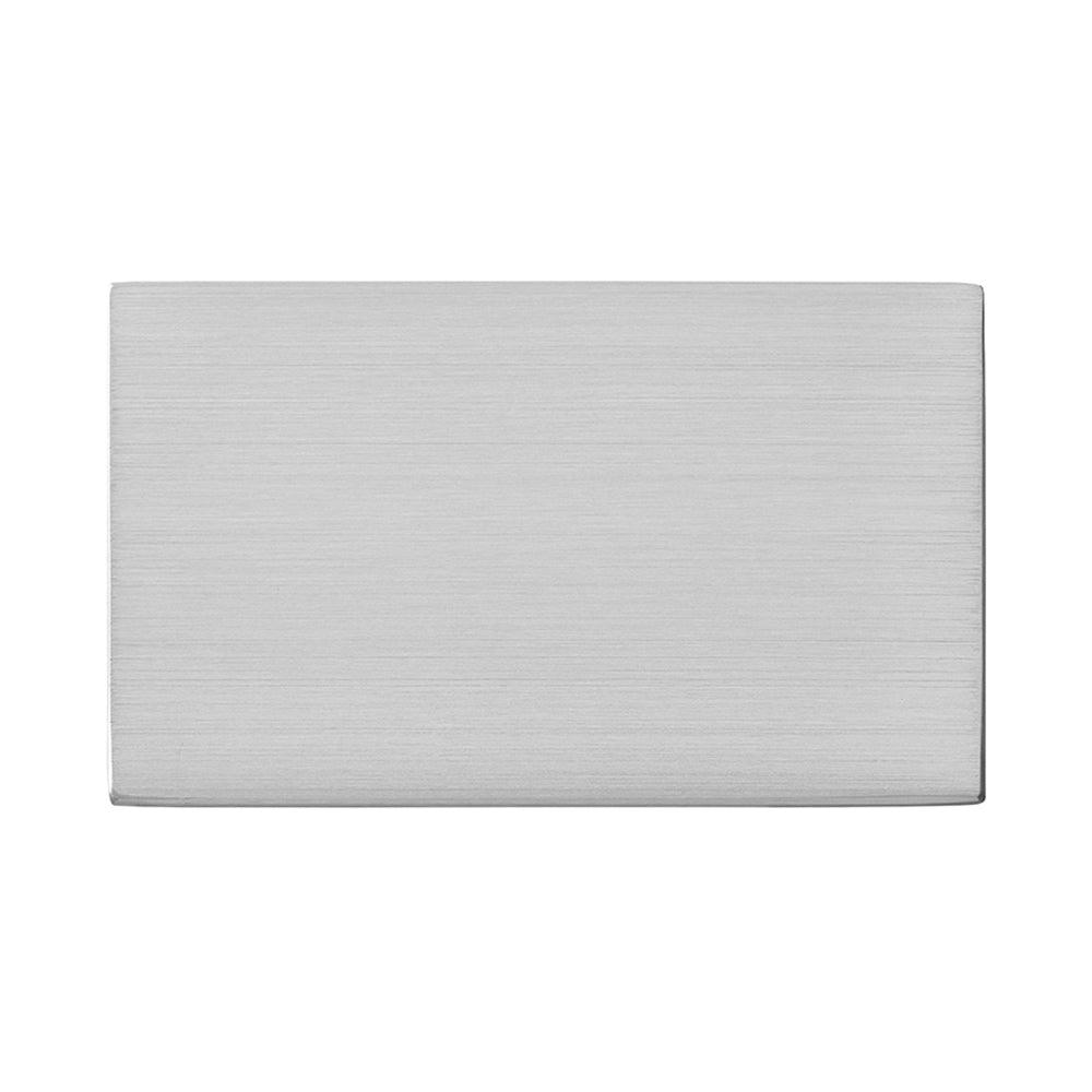 Hamilton Hartland G2 Satin Stainless Double Blank Plate