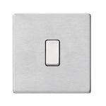 Hamilton Hartland G2 Satin Stainless 10a 1 Gang Light switch