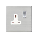 Hamilton Hartland G2 Satin Stainless 13a Single Socket 