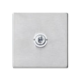 Hamilton Hartland G2 Satin Stainless 1 Gang Toggle Switch