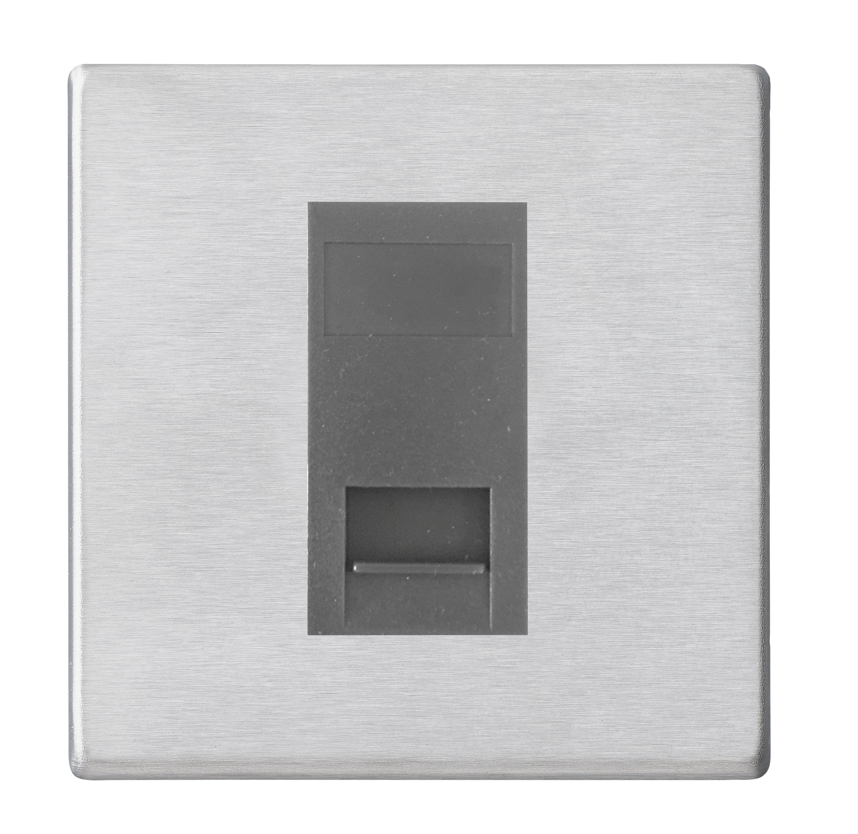 Hamilton Hartland G2 Satin Stainless Telephone Master Socket