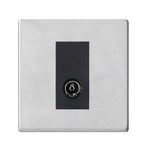 Hamilton Hartland G2 Satin Stainless Non-Isolated TV Socket