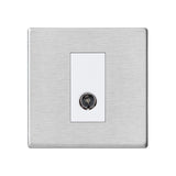 Hamilton Hartland G2 Satin Stainless Non-Isolated TV Socket 