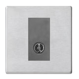 Hamilton Hartland G2 Satin Stainless Non-Isolated TV Socket