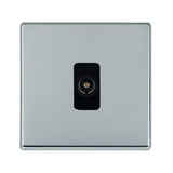 Hamilton 7G27DTVFB G2 Polished Chrome non-isolated female TV socket