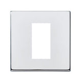 Hamilton 7G27EURO1 G2 Polished Chrome 1 module Euro plate