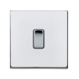 Hamilton 7G27R31BC-QG G2 Polished Chrome 10A single intermediate light switch