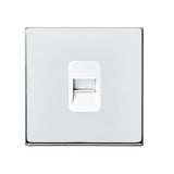 Hamilton 7G27TCSW G2 Polished Chrome telephone slave socket