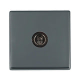 Hamilton 7G28T21 G2 Black Nickel 20A single toggle light switch 2 way