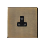 Hamilton 7G29US5B G2 Antique Brass 5A unswitched socket