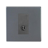 Hamilton 7G2ATVQG G2 Anthra Gray isolated TV socket