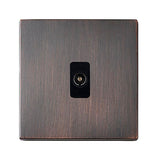 Hamilton 7G2EBTVB G2 Etrium Bronze non-isolated TV socket