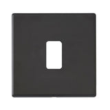 Hamilton 7G2MB1GP G2 Matt Black grid-fix face plate and grid