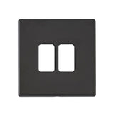 Hamilton 7G2MB2GP G2 Matt Black grid-fix face plate and grid