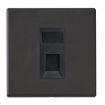 Hamilton Hartland G2 Matt Black RJ45 CAT5E Unshielded Socket