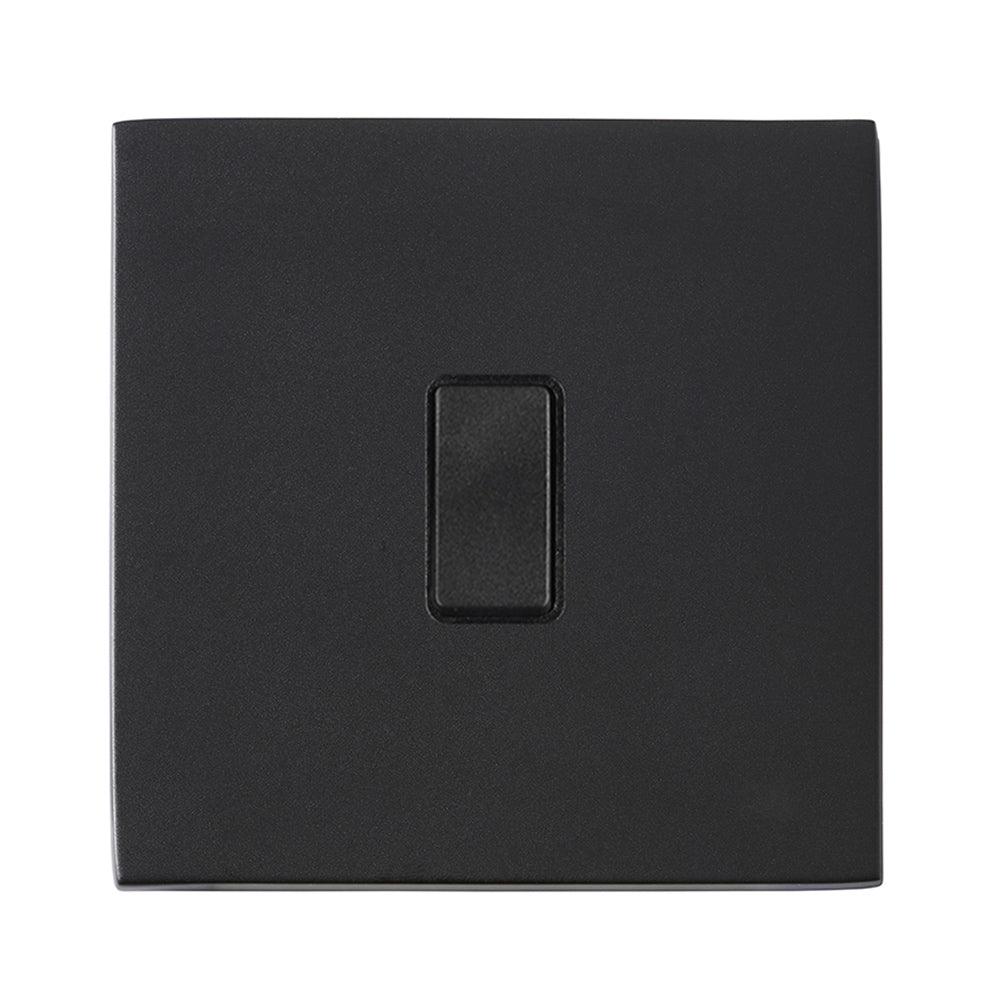 Hamilton Hartland G2 Matt Black 10a 1 Gang Light Switch