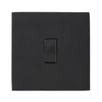 Hamilton Hartland G2 Matt Black 10a 1 Gang Light Switch