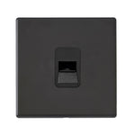 Hamilton Hartland G2 Matt Black Telephone Master Socket